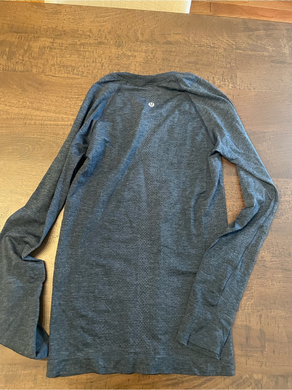 lululemon athletica Long Sleeve Crew Top - Heathered Dark Gray